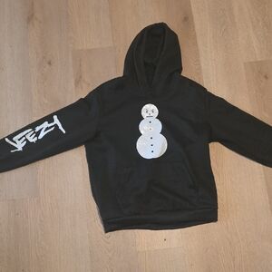 Rare Young JEEZY the SNOWMAN signiture logo hoodie